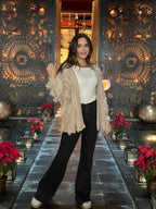 Raw Warm Cardigan Oatmeal