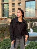 Cropped Heavy Coat
