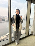 Best Of Both Set Jacket Silver Black
