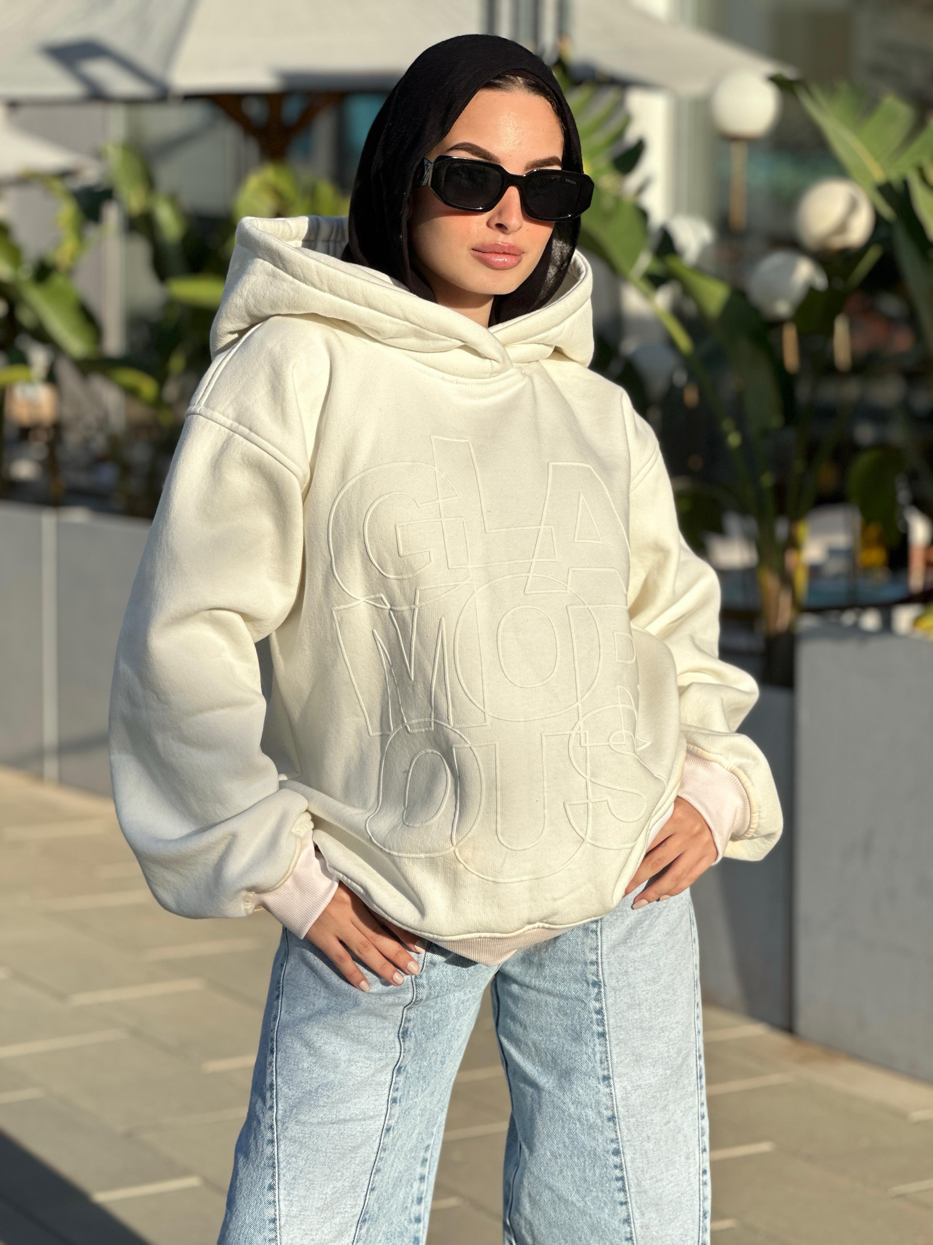 Glamorous Sweatshirt Cream