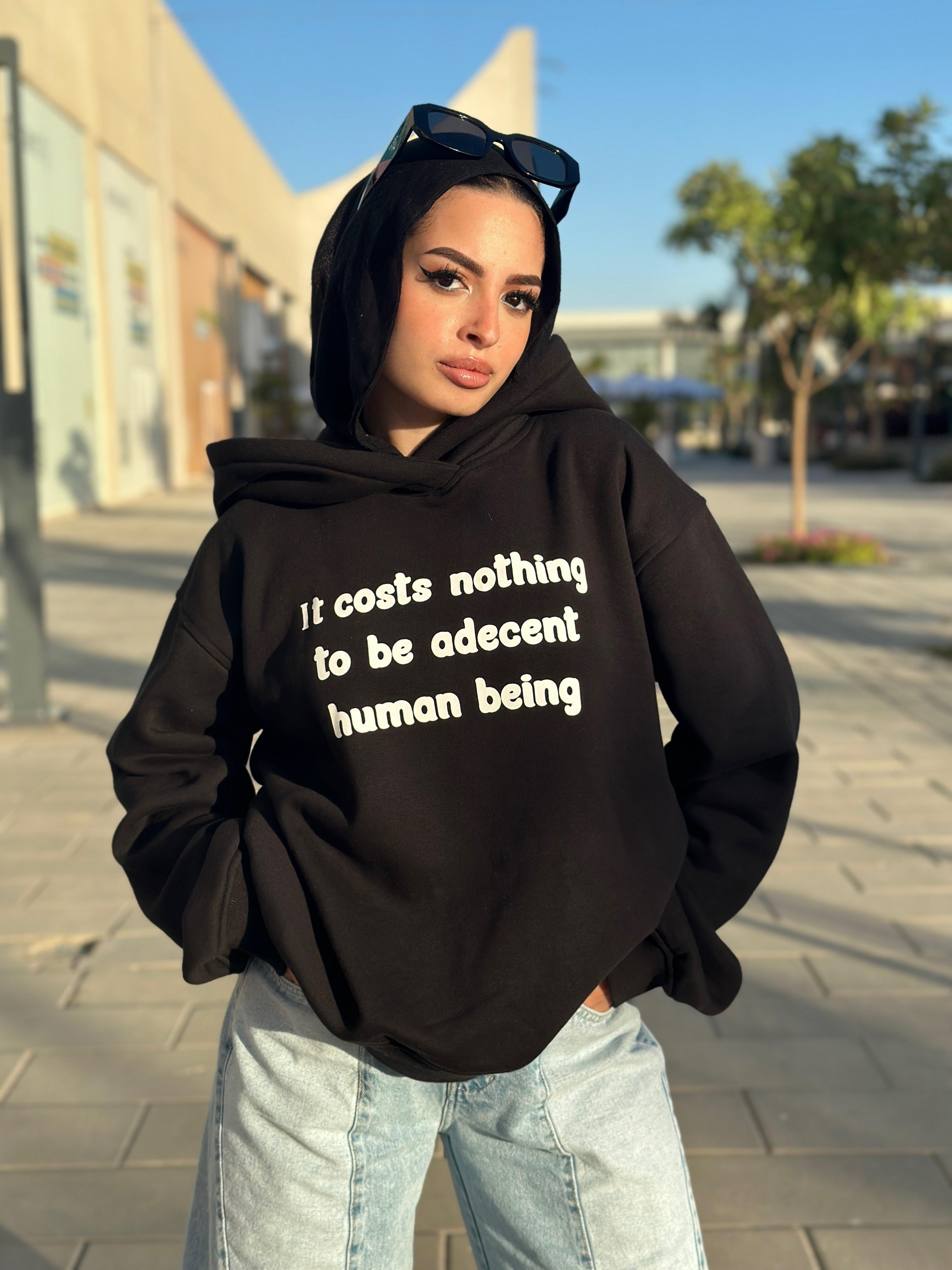 It Costs Nothing Sweatshirt Black