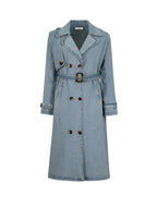 Denim Trench Coat