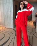 Trim Trim Pants Cherry