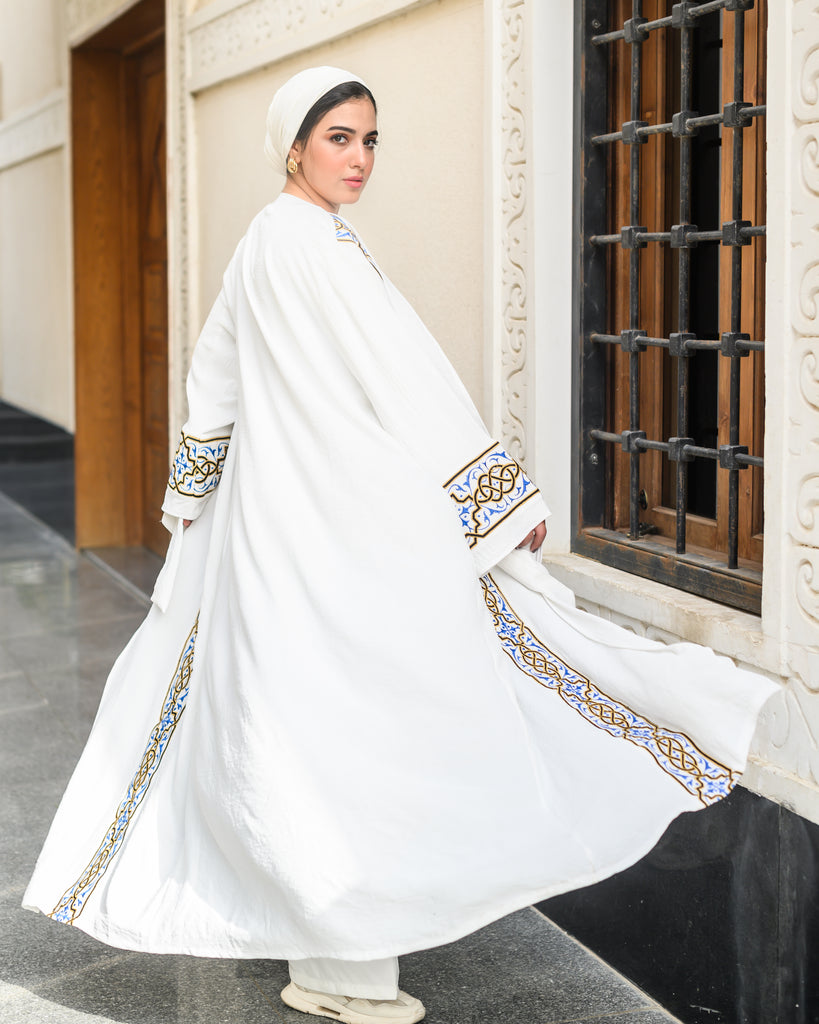 Arabian Royal Kaftan Cream