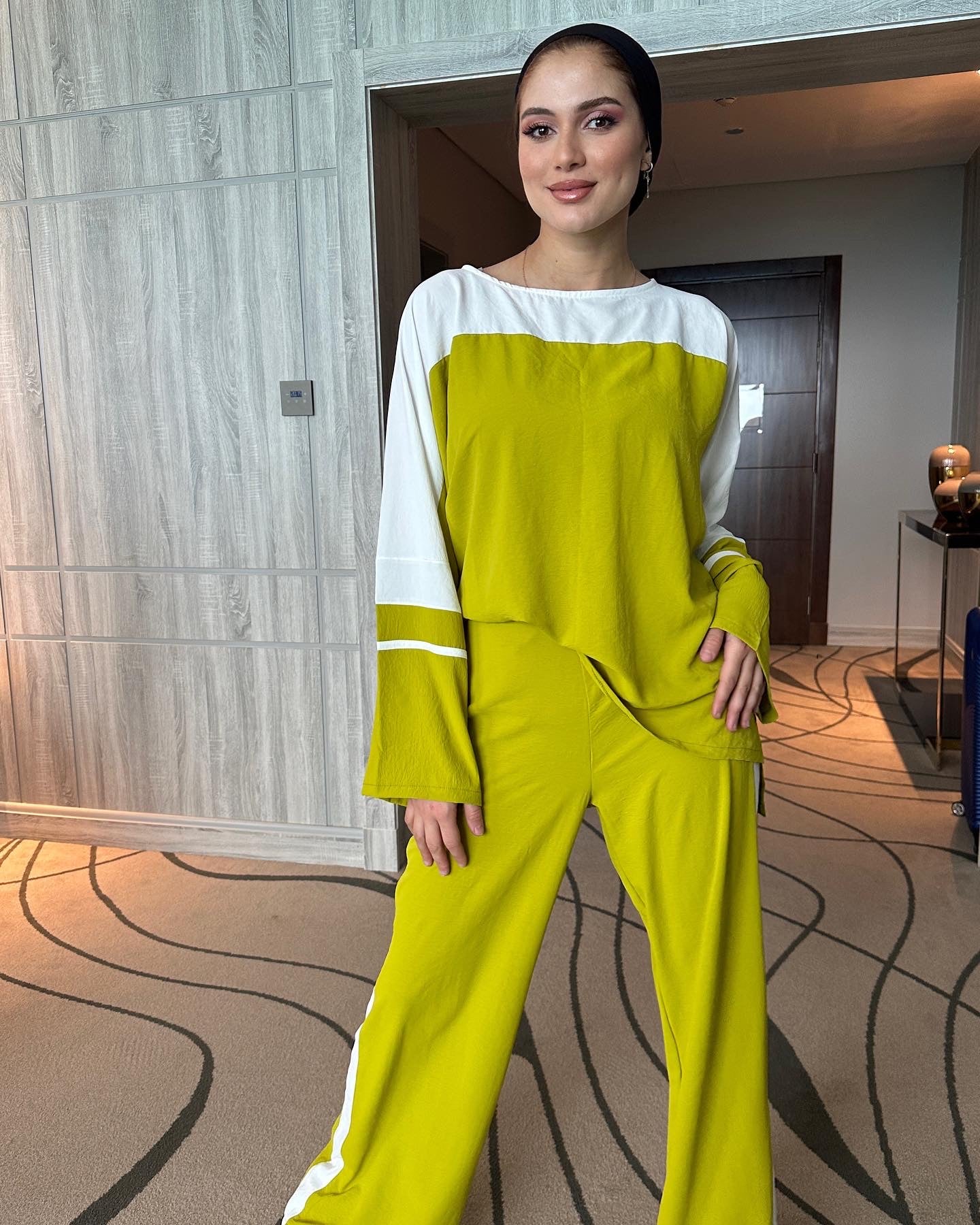 Trim Trim Blouse Lime Green