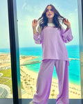 Trim Trim Pants Lavender
