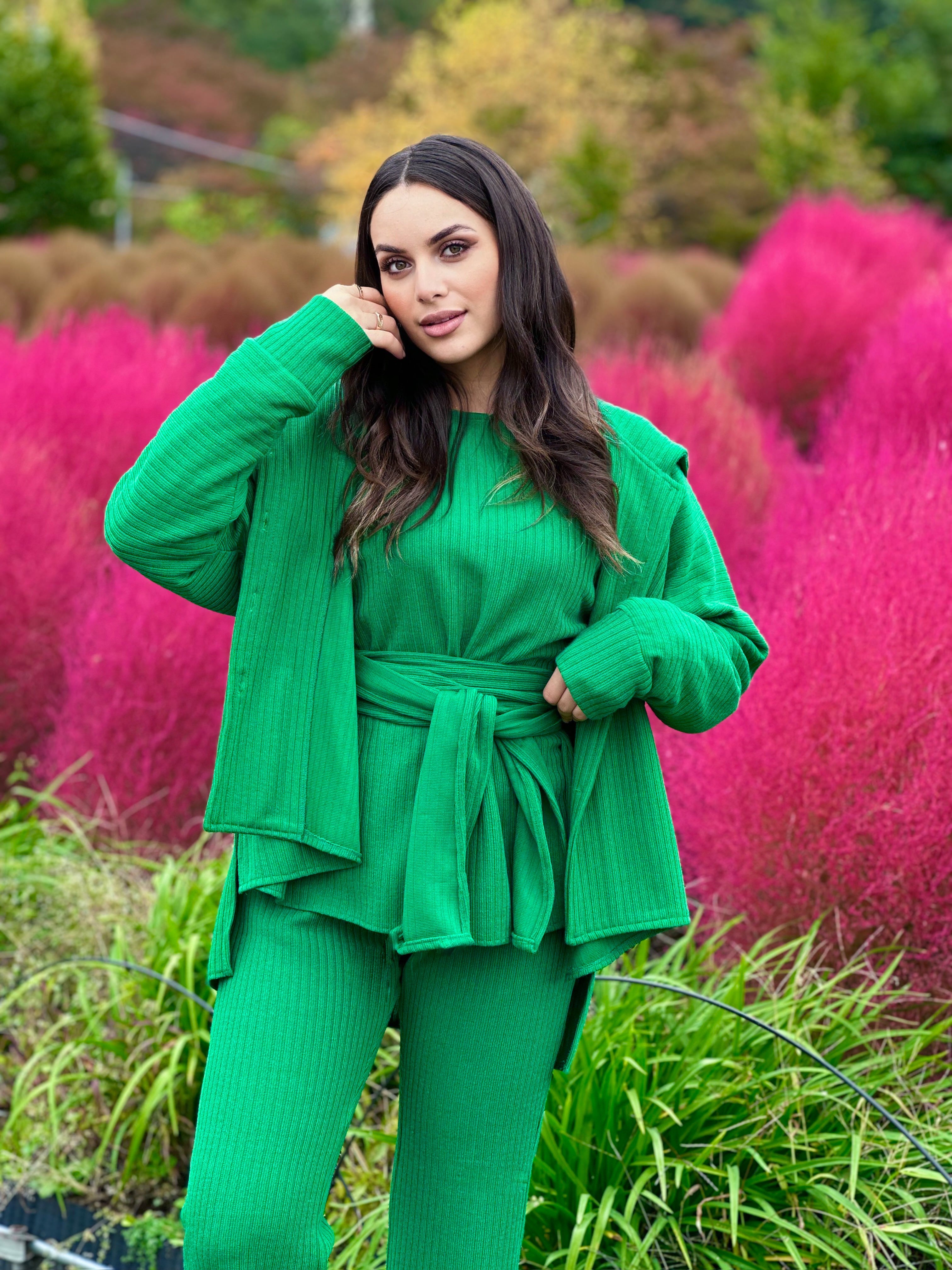Grab It Girl Blouse Green