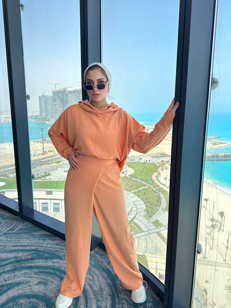 Lin Hoodie Peach