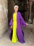 Frosted Queen Kaftan Taro Cream