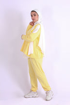 Cold Shoulders Pale Yellow
