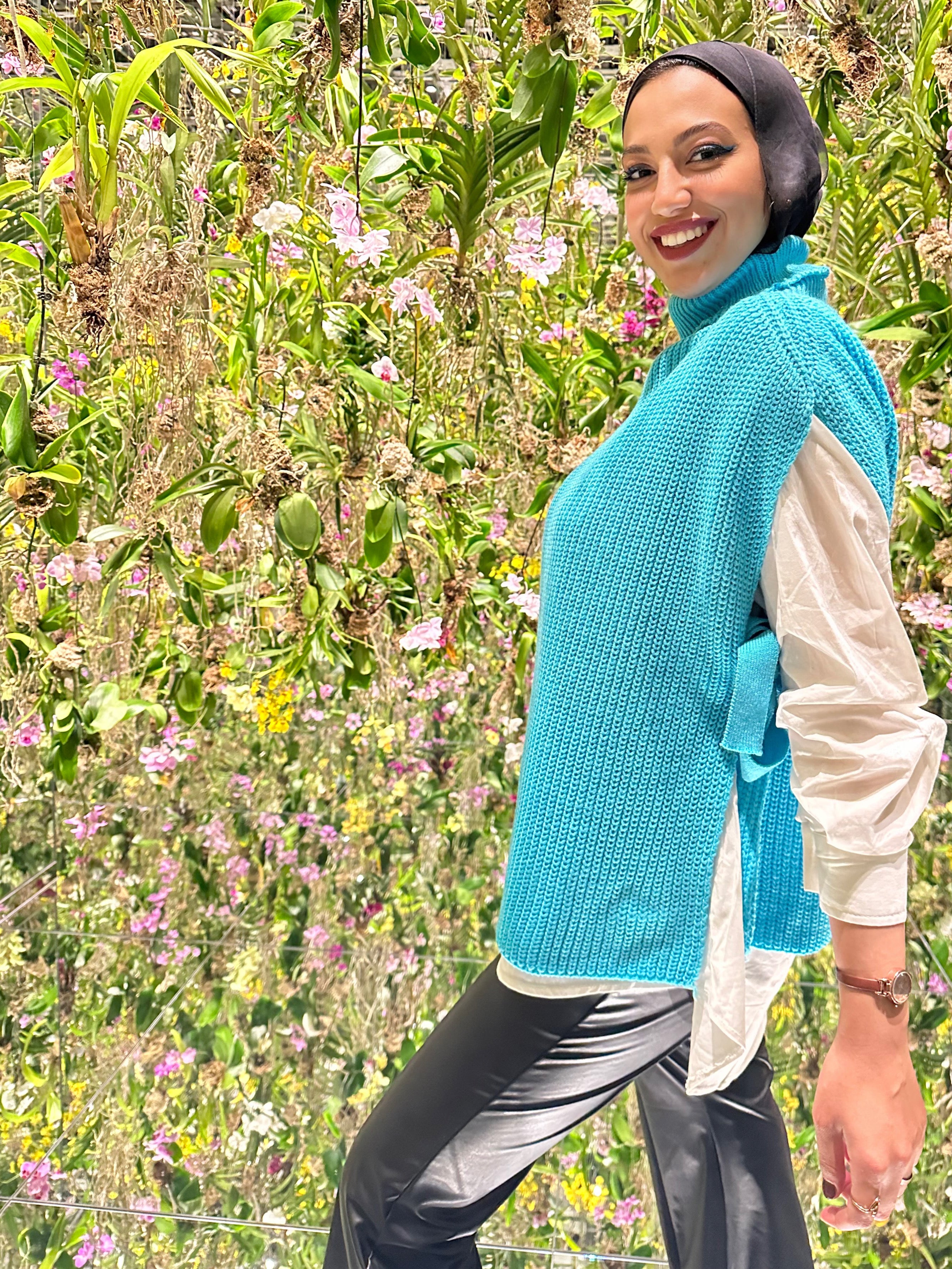 Winter Nights Vest True Blue