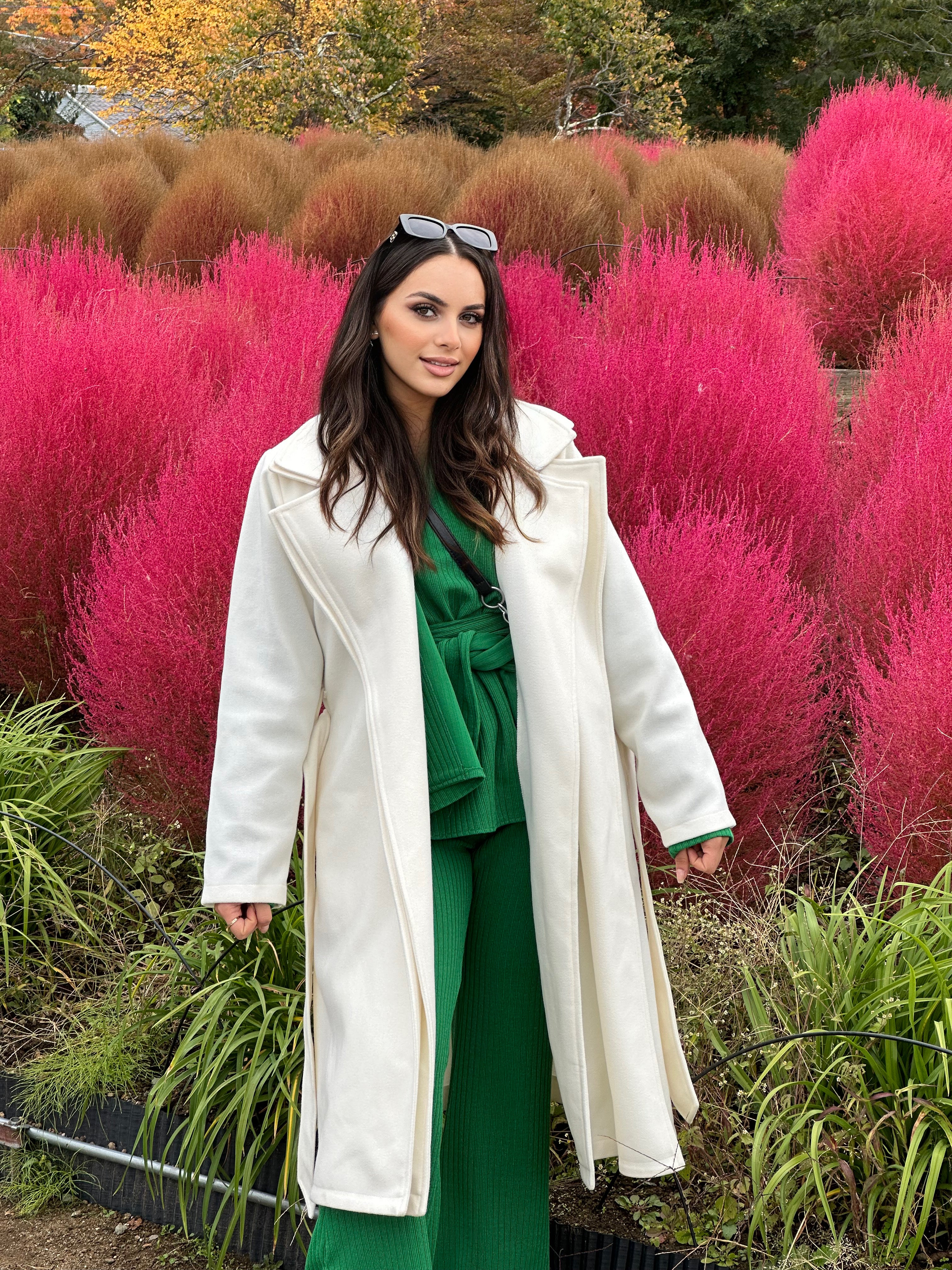 Lets Go Double White Coat