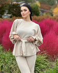 Grab It Girl Blouse Oatmeal