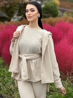 Grab It Girl Blouse Oatmeal