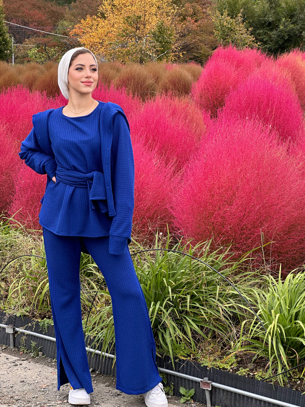Grab It Girl Blouse Royal Blue
