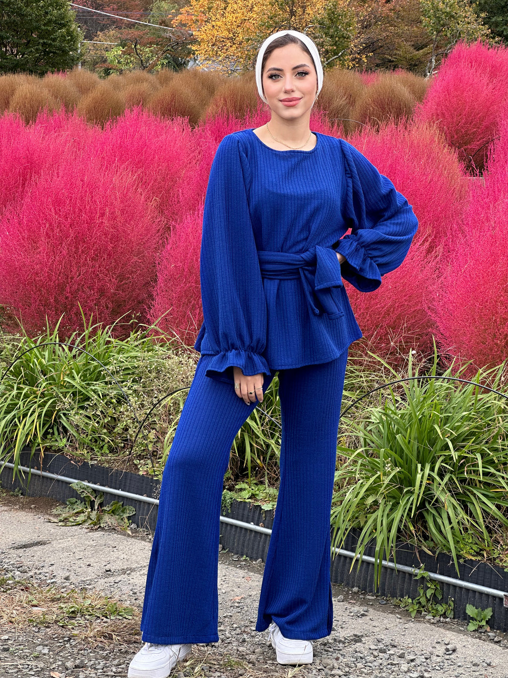 Grab It Girl Blouse Royal Blue