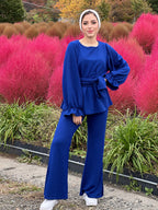 Grab It Girl Blouse Royal Blue