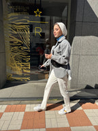 Her Shacket Heather Grey