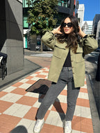 Her Shacket Dust Olive