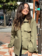 Her Shacket Dust Olive