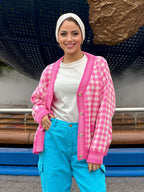 Wide Cargo Denim Pants True Blue