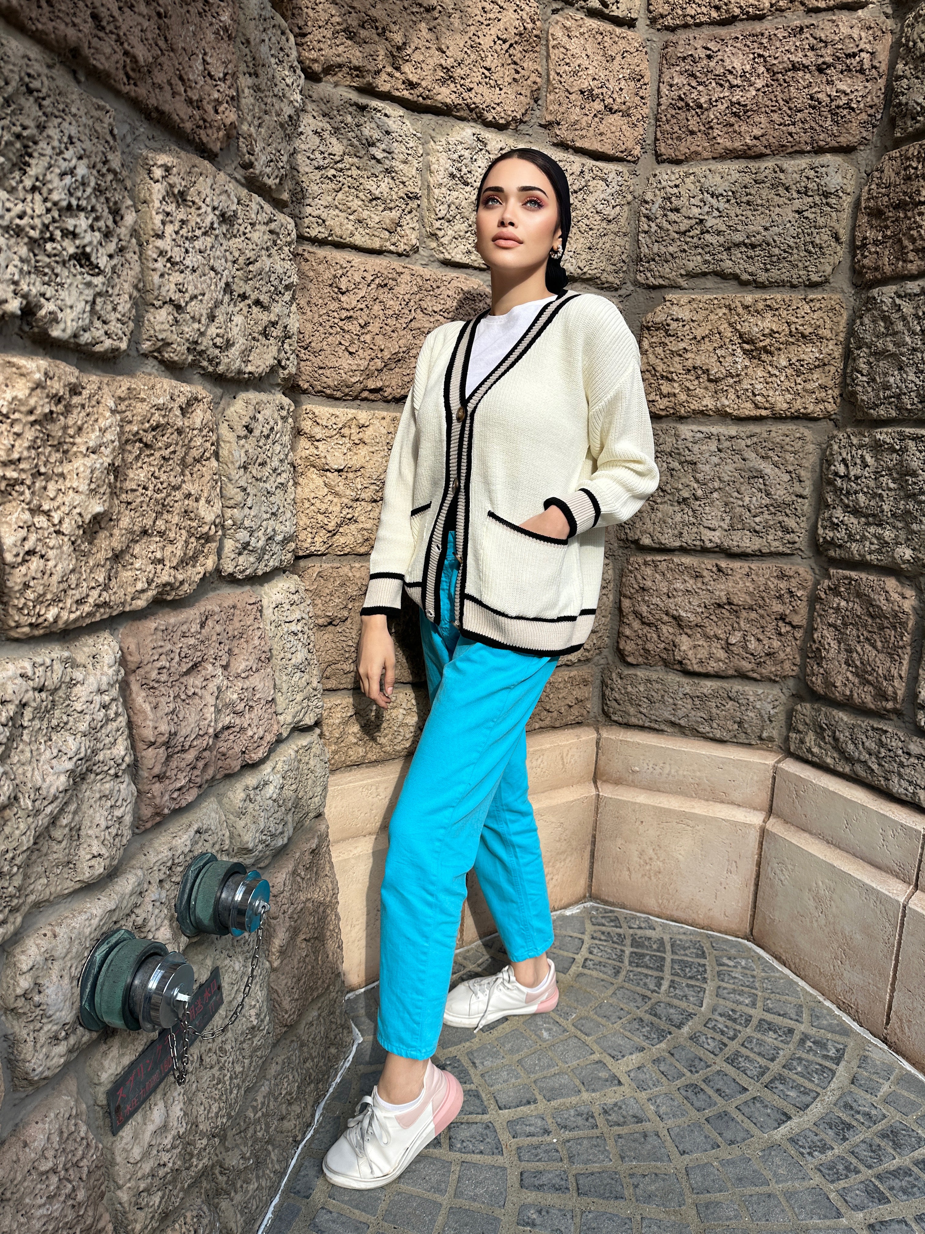 True Blue Mom Fit Pants