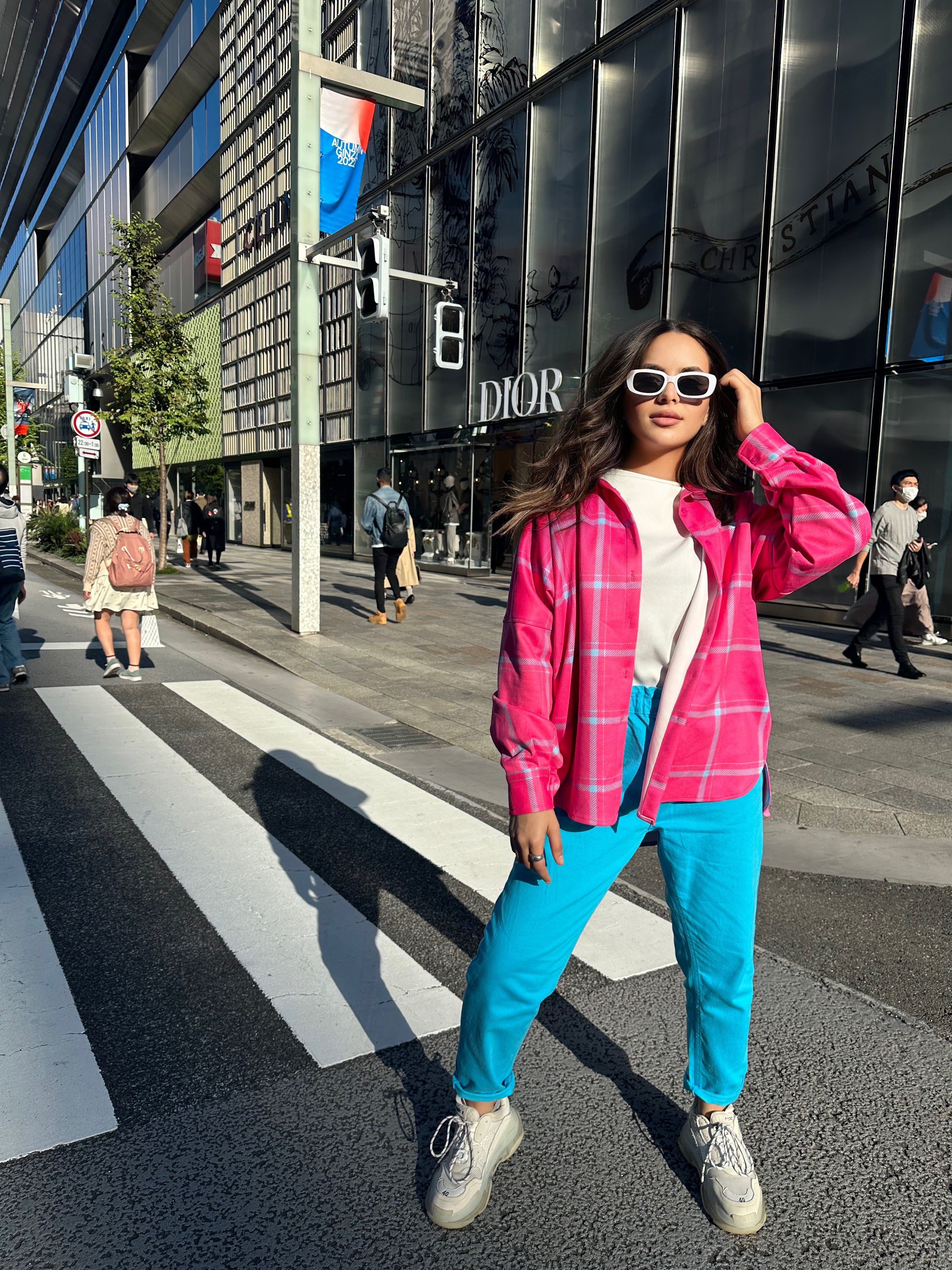 True Blue Mom Fit Pants
