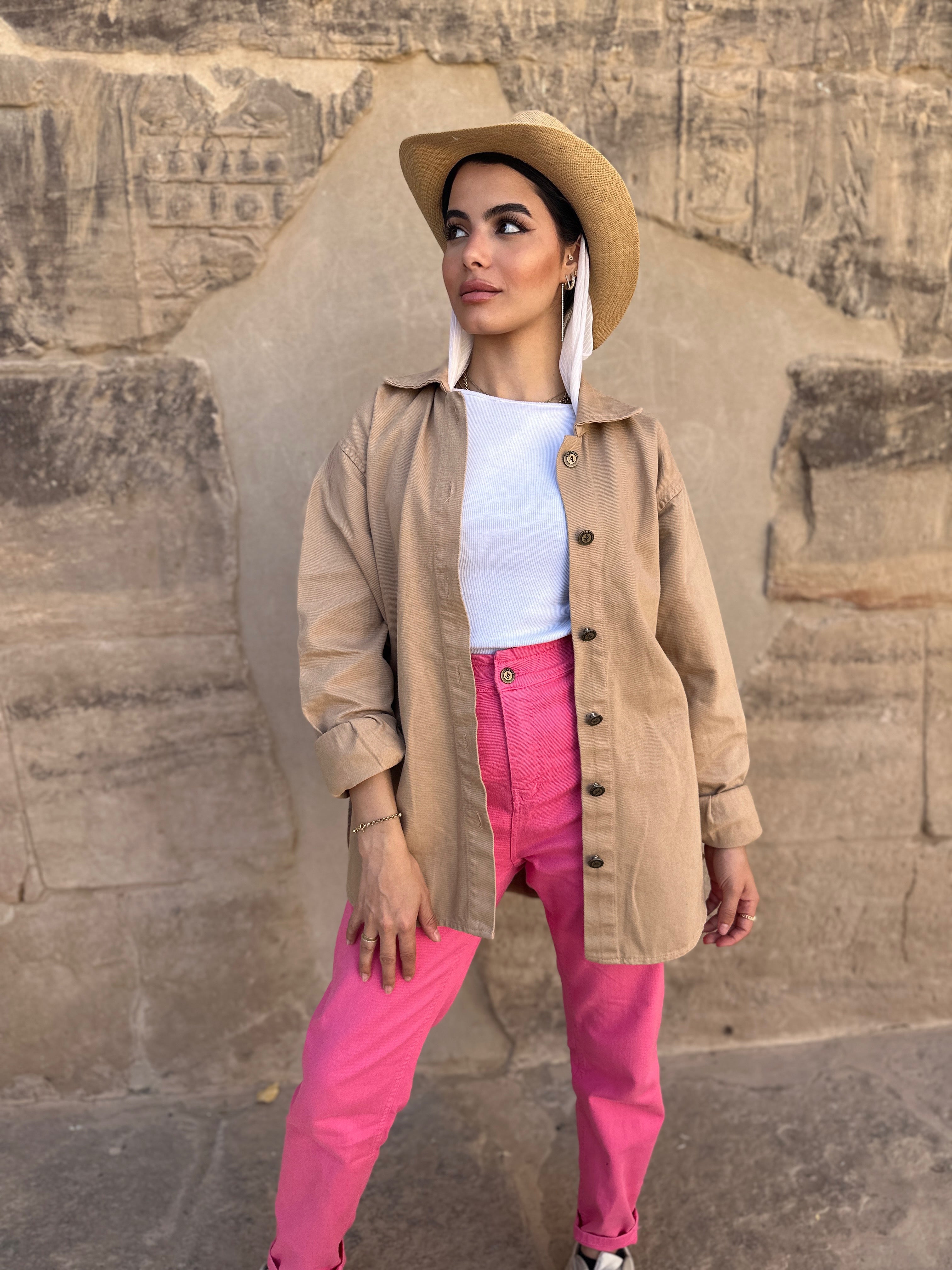 Mom Fit Pants Cotton Candy