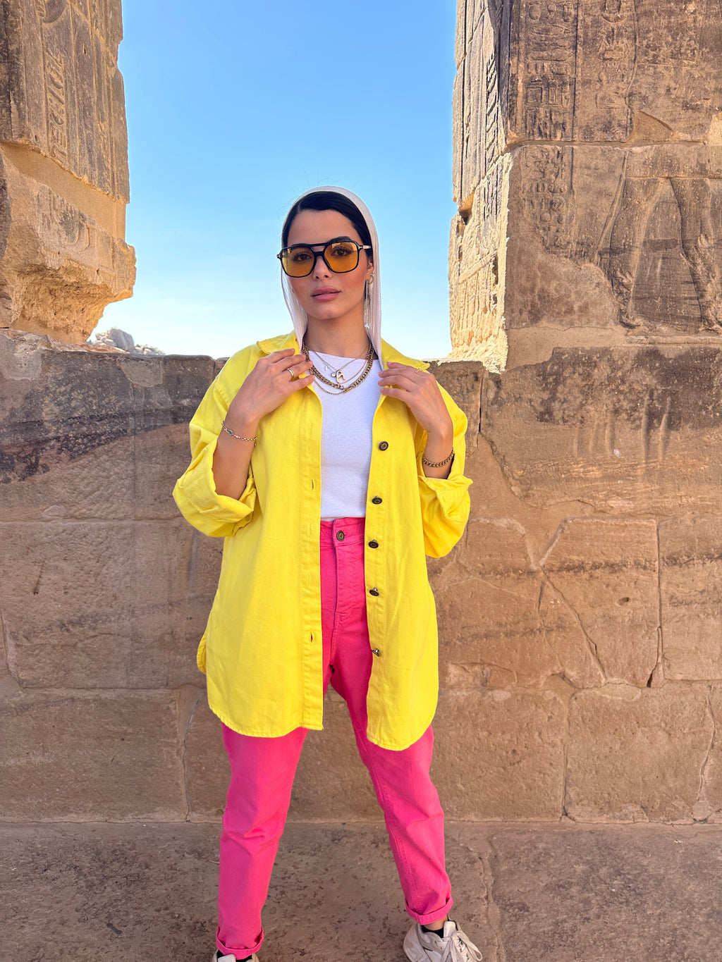 Mom Fit Pants Cotton Candy