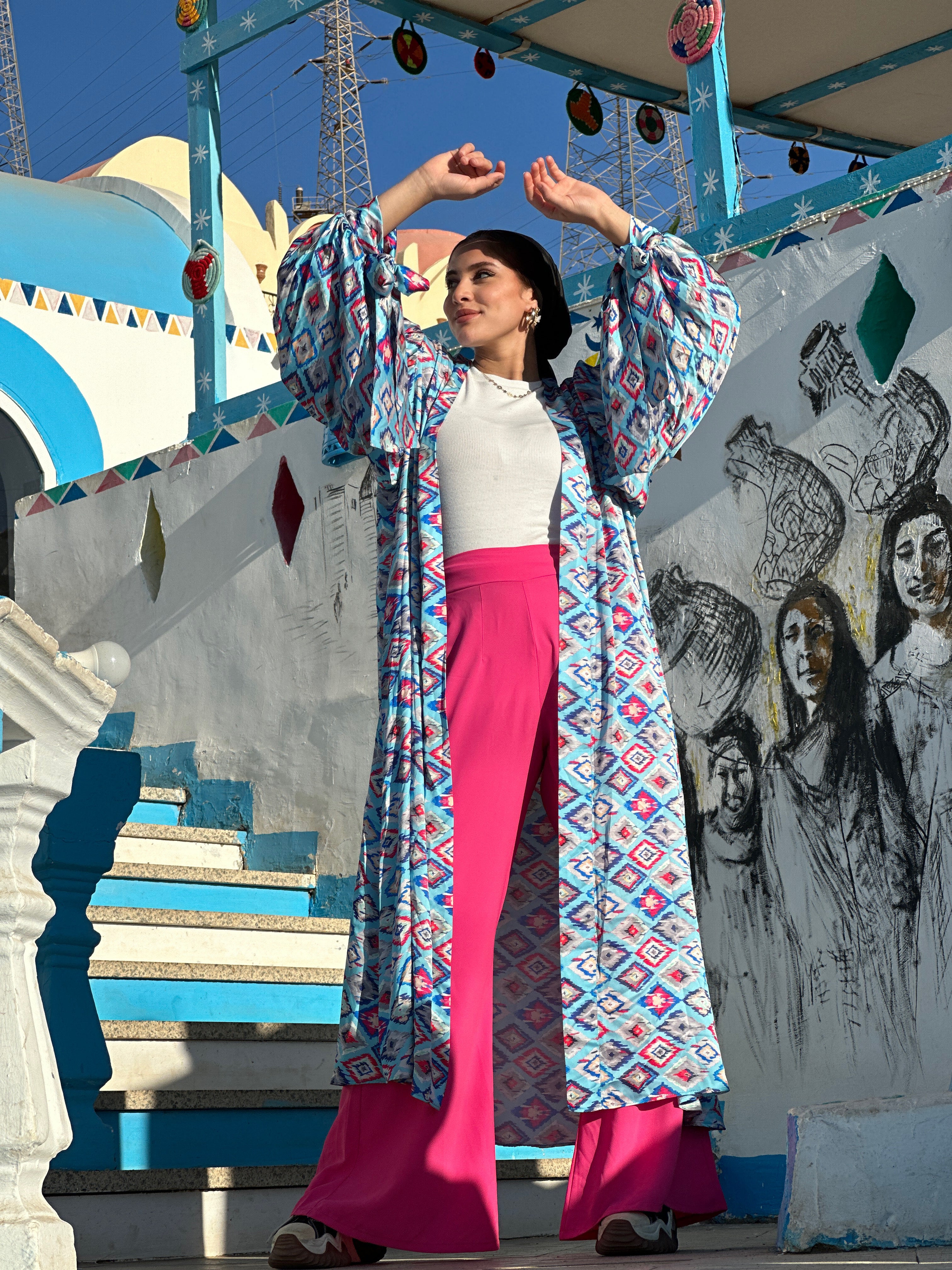 Mint Boho Kimono