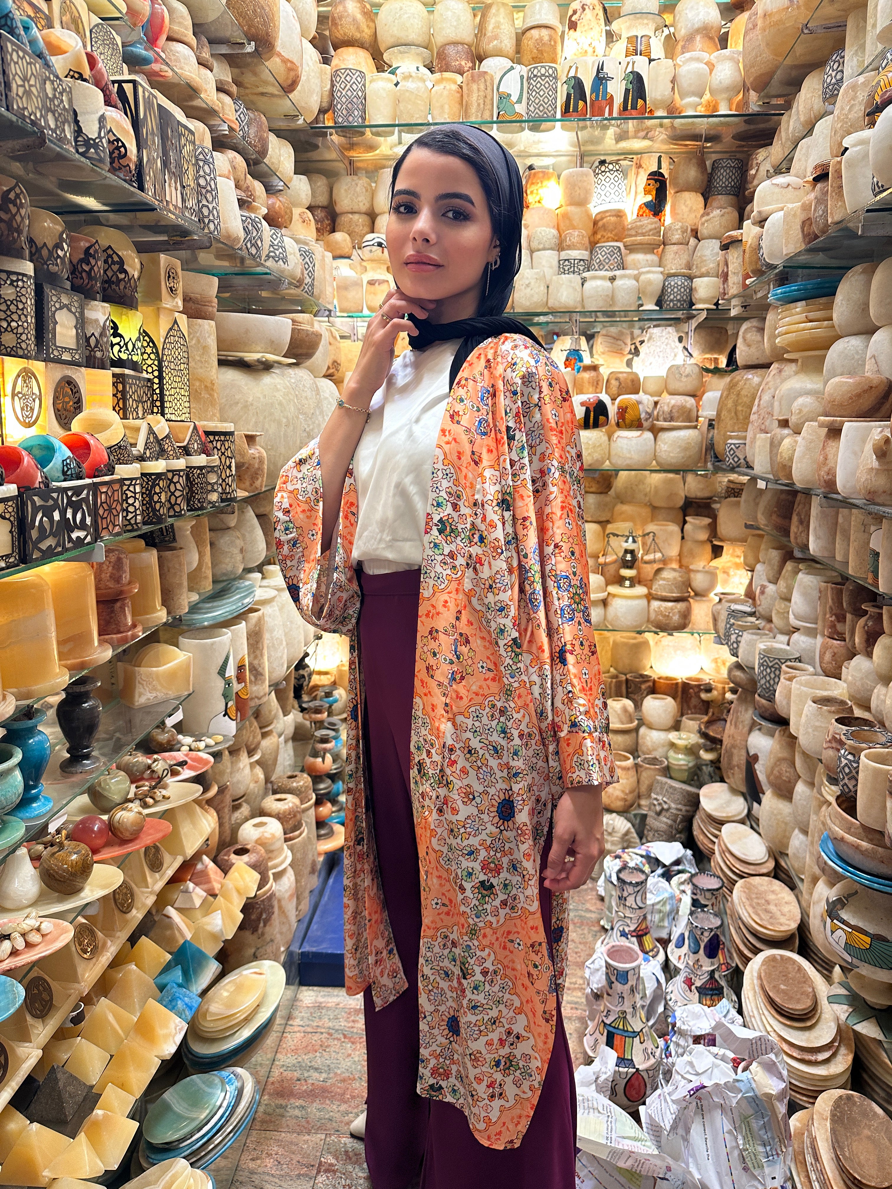 New Isla Kimono Orange