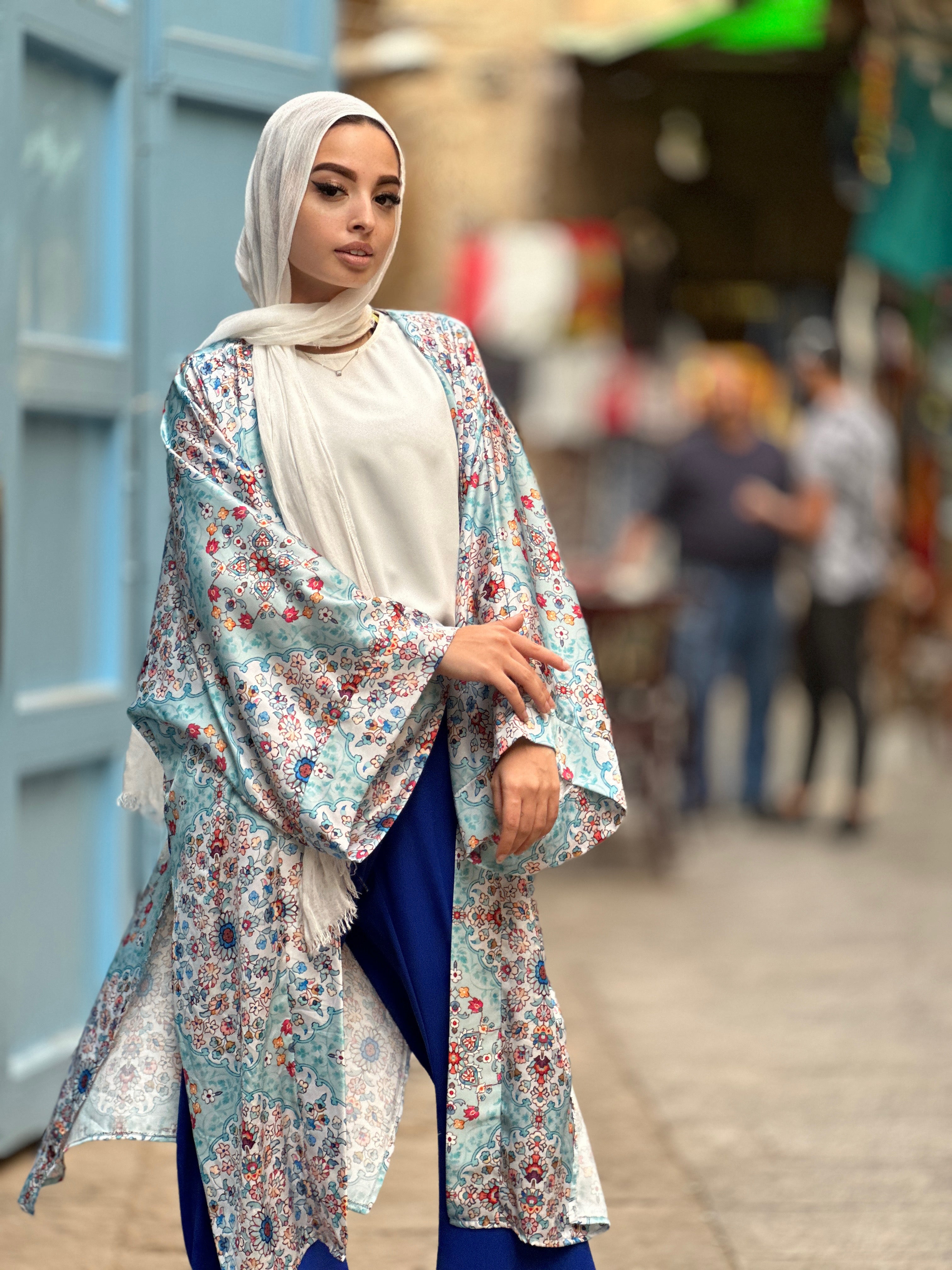 New Isla Kimono Blue