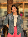 Crystal Denim Jacket