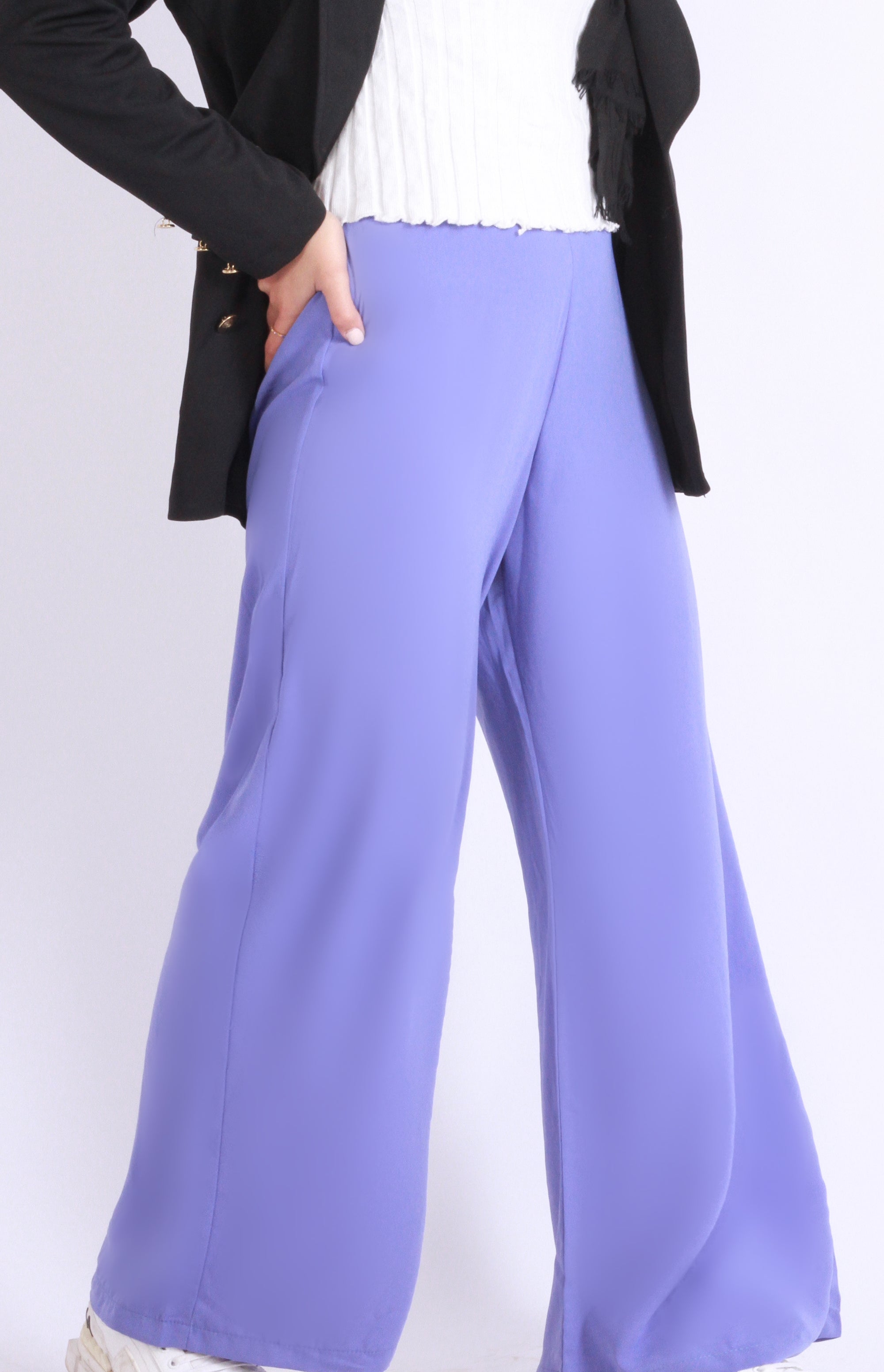 Wide Pants Lavender Blues