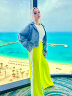 Trim Trim Pants Electric Green