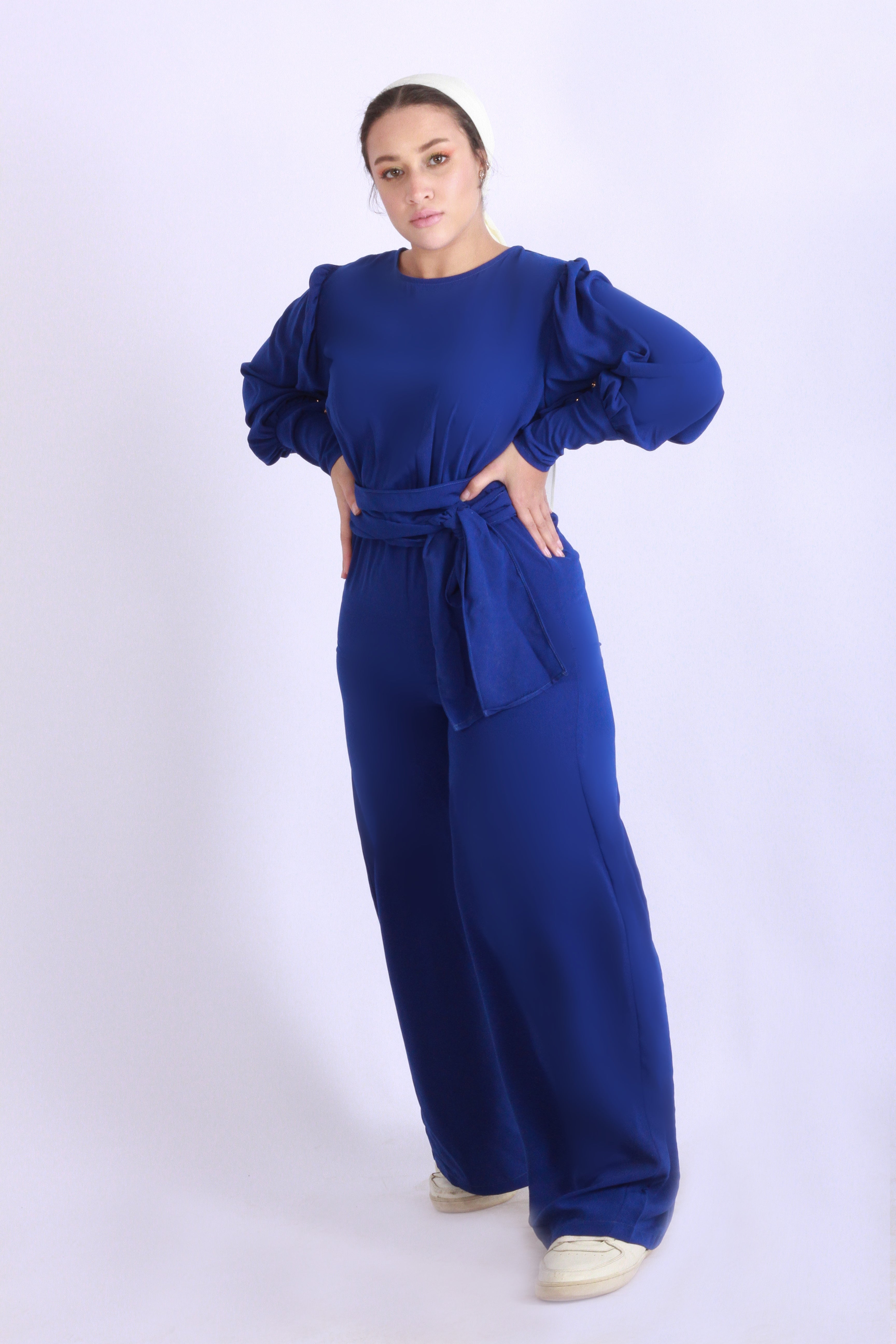 Wrappy Jumpsuit Royal Blue