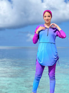 Lavender Blue Swimsuit Pants