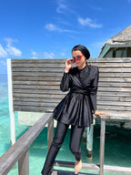 Black Swimsuit Pants