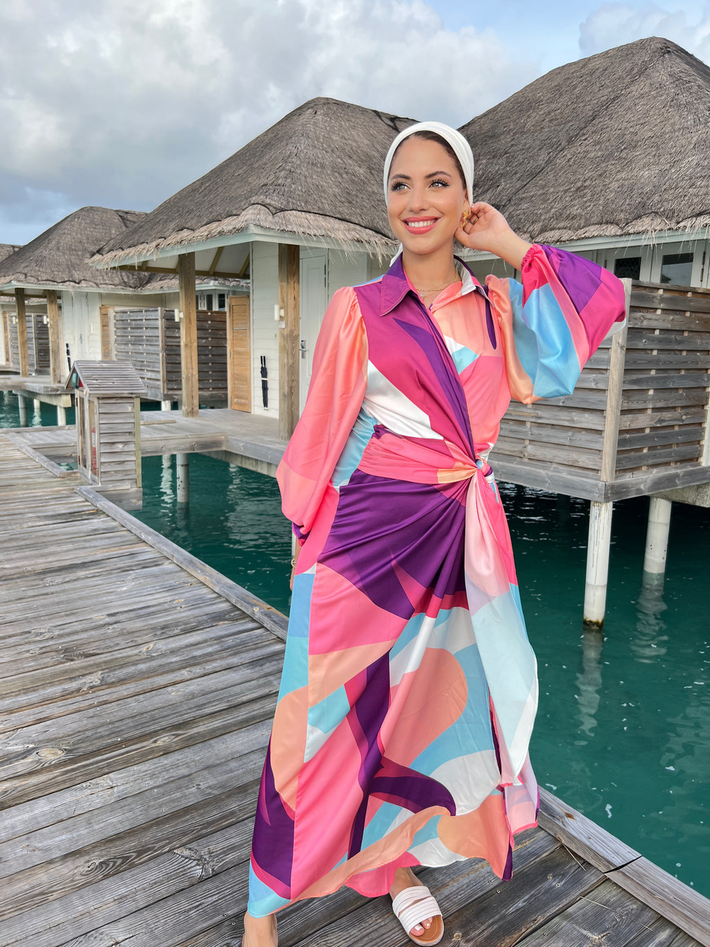 Pink Clouds Dress