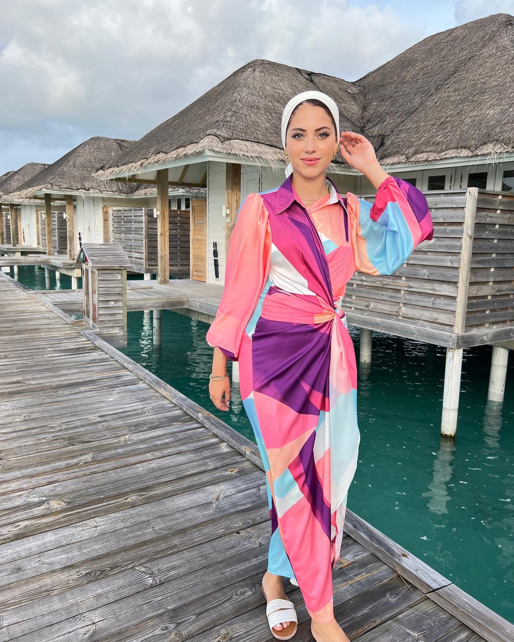 Pink Clouds Dress