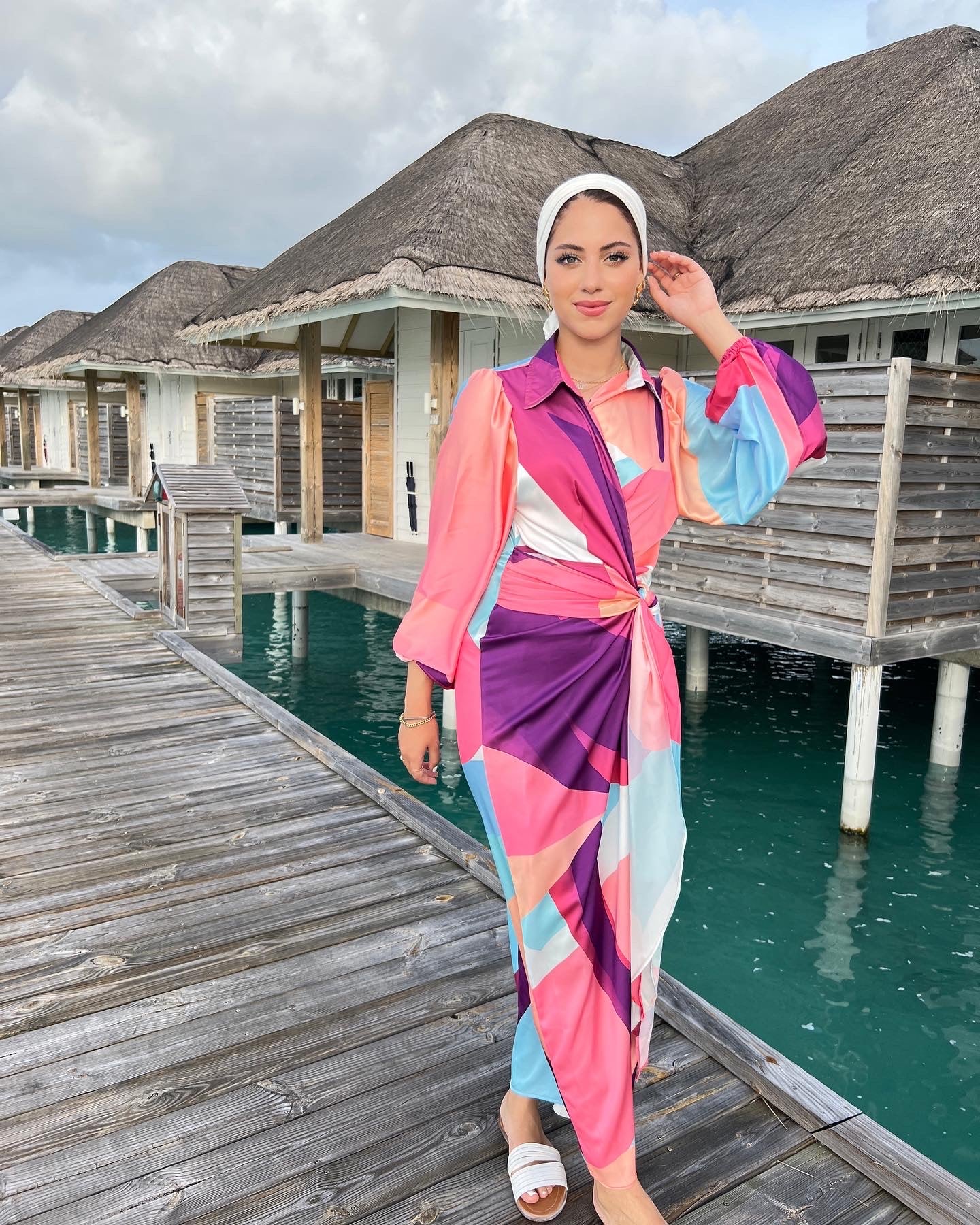 Pink Clouds Dress