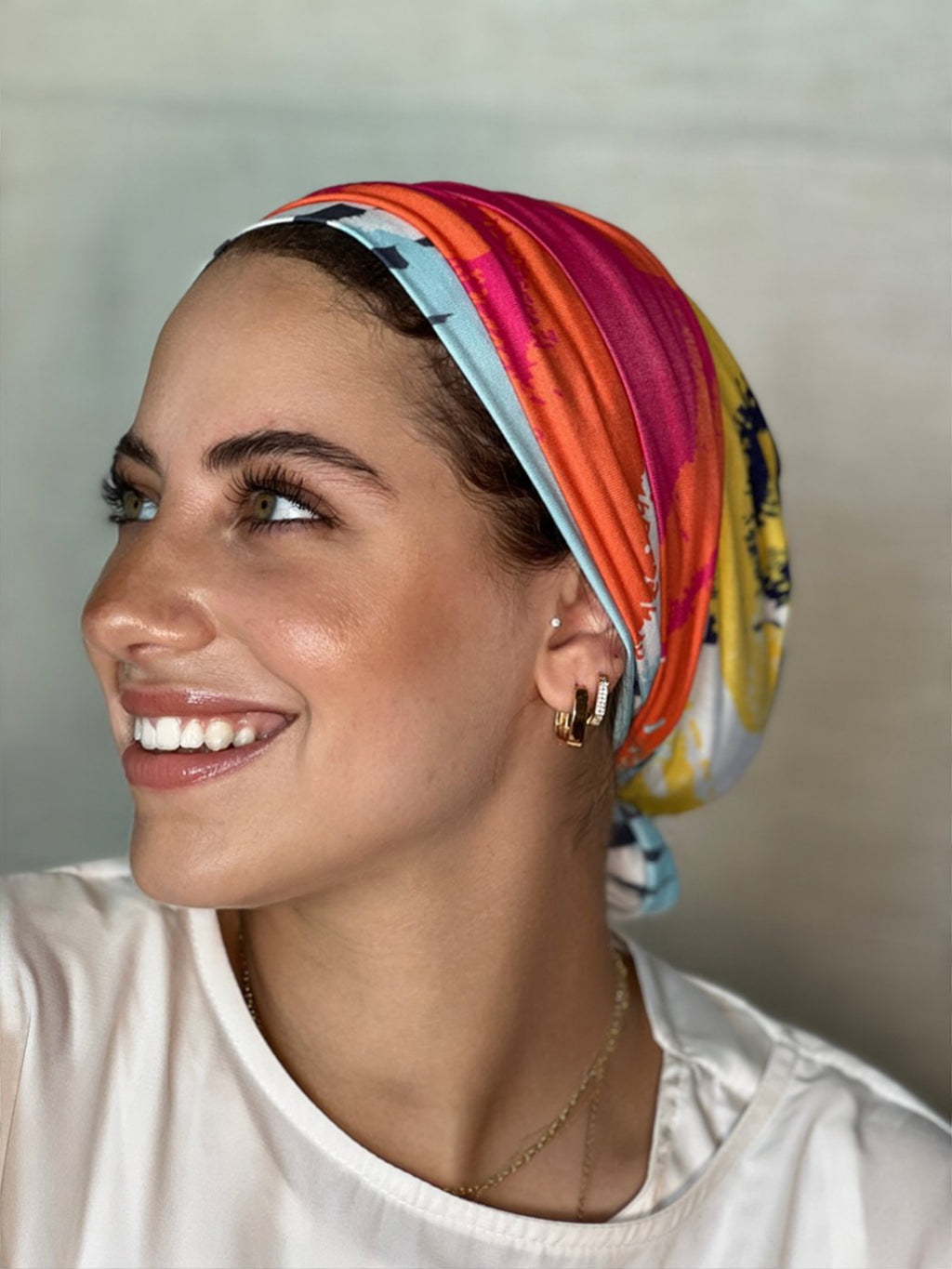 Multi Way Turban Sunny Days
