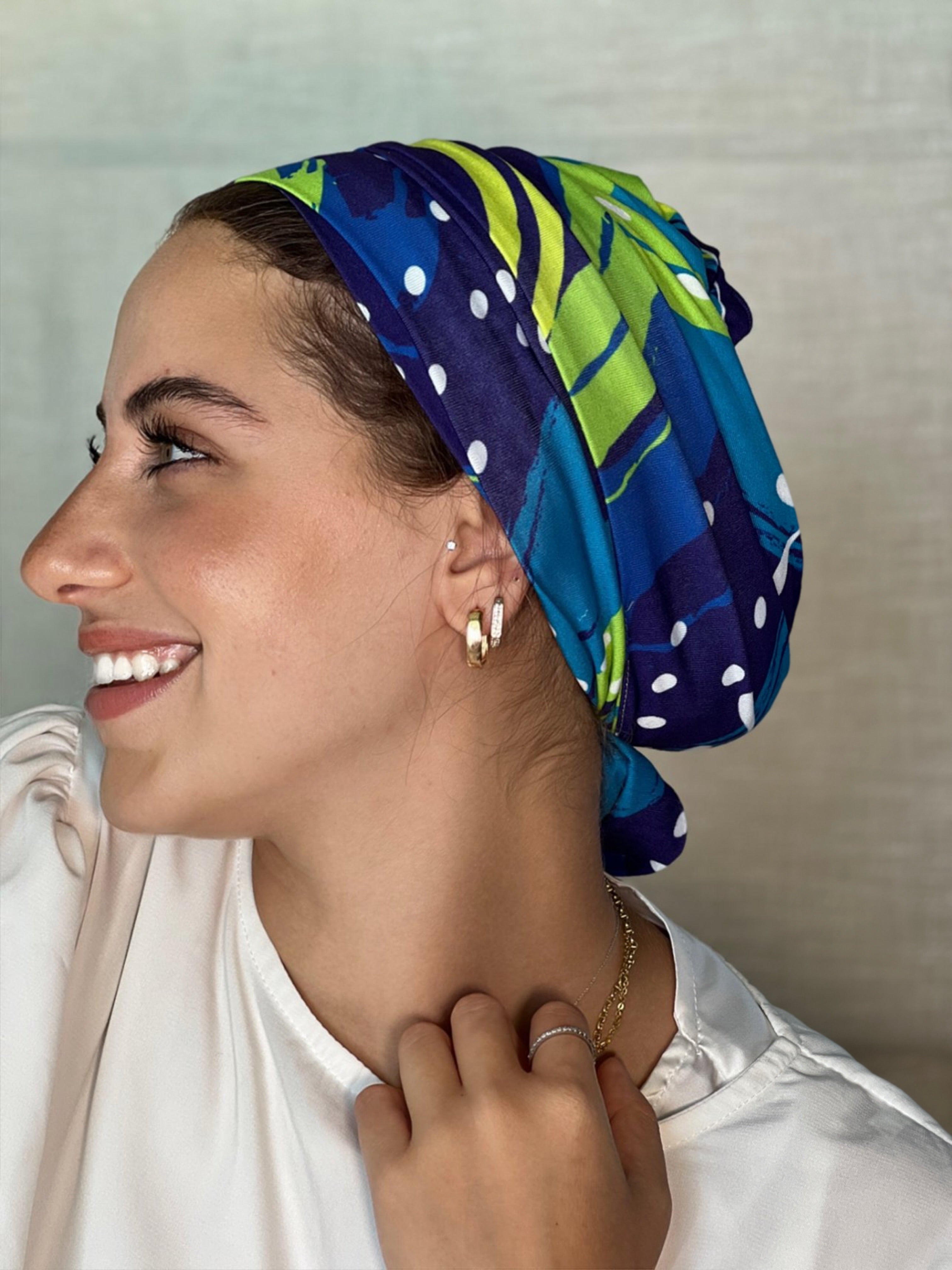 Multi Way Turban Northern Lights