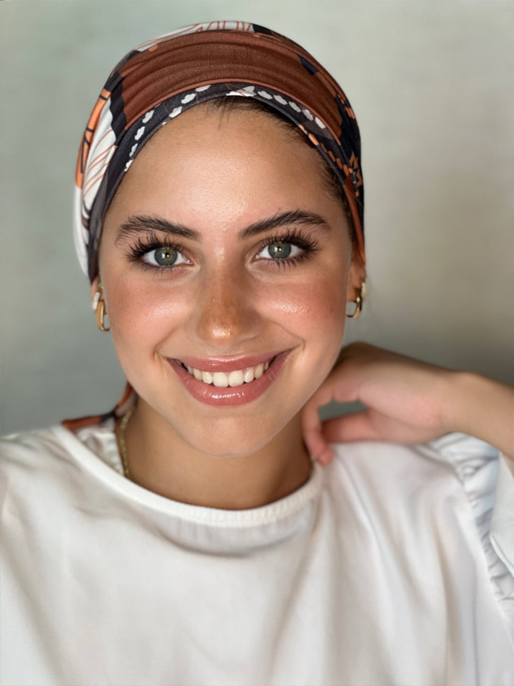 Multi Way Turban Tropical Desert
