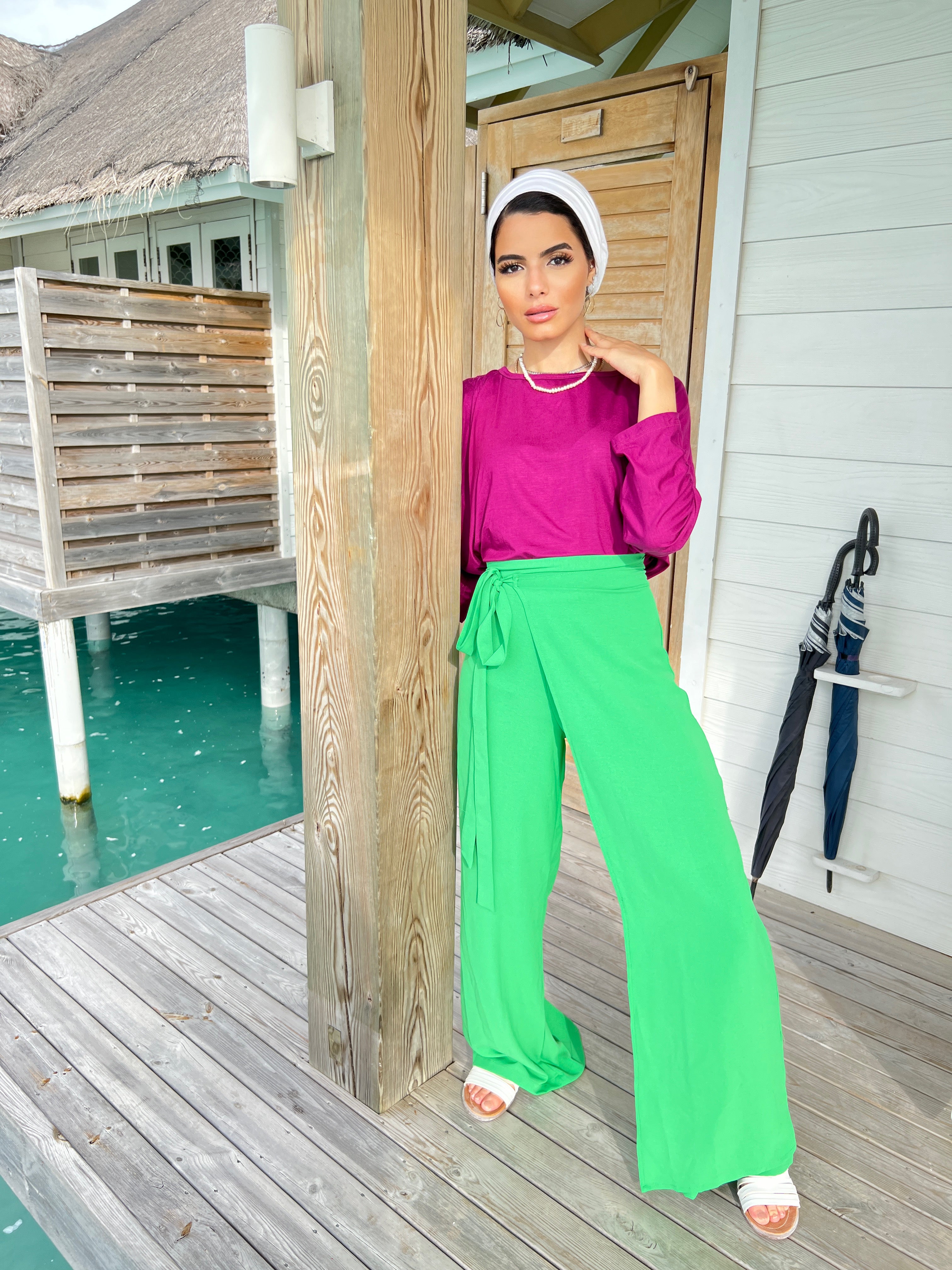 Go Comfy Set Top Purple