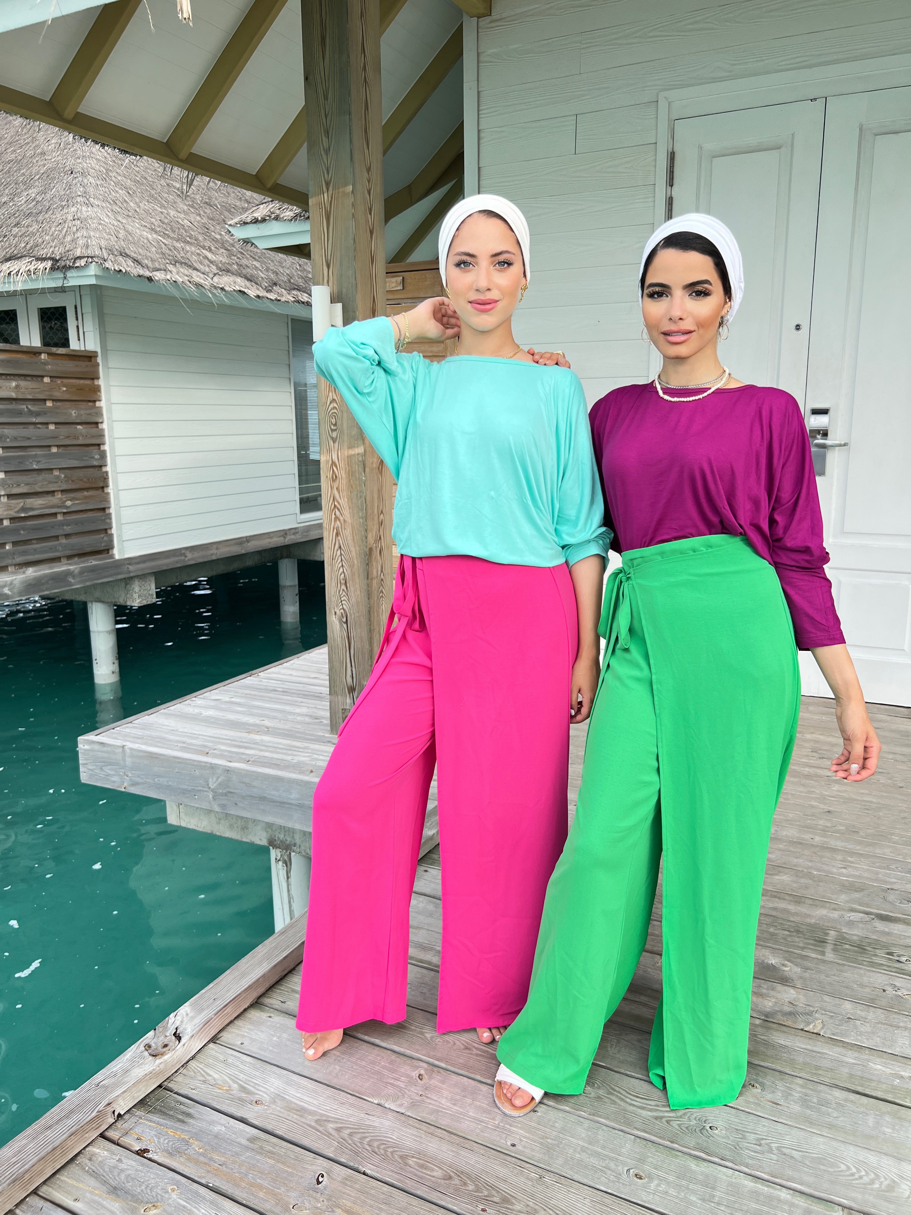 Go Comfy Set Top Purple