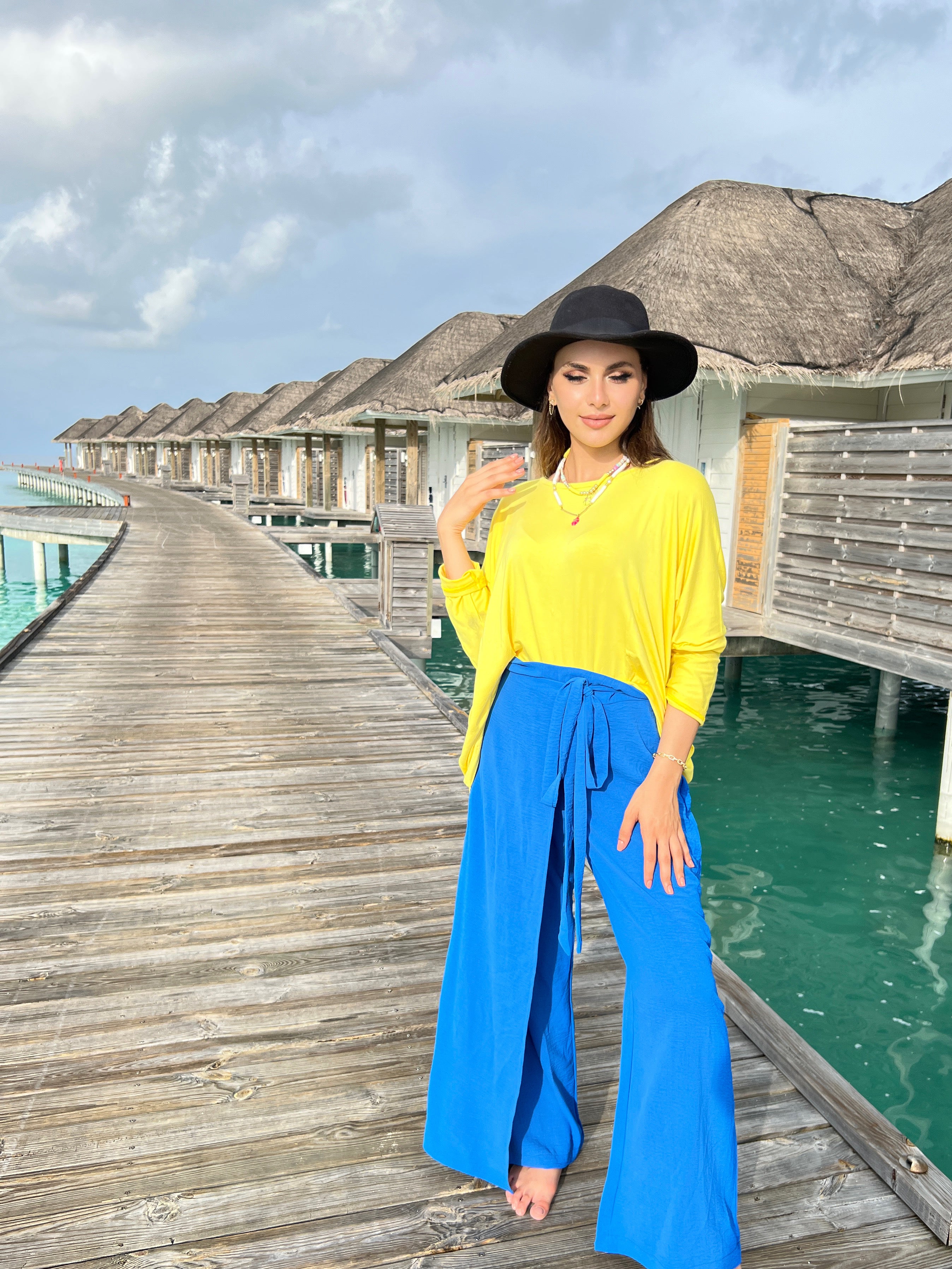 Go Comfy Set Top Yellow