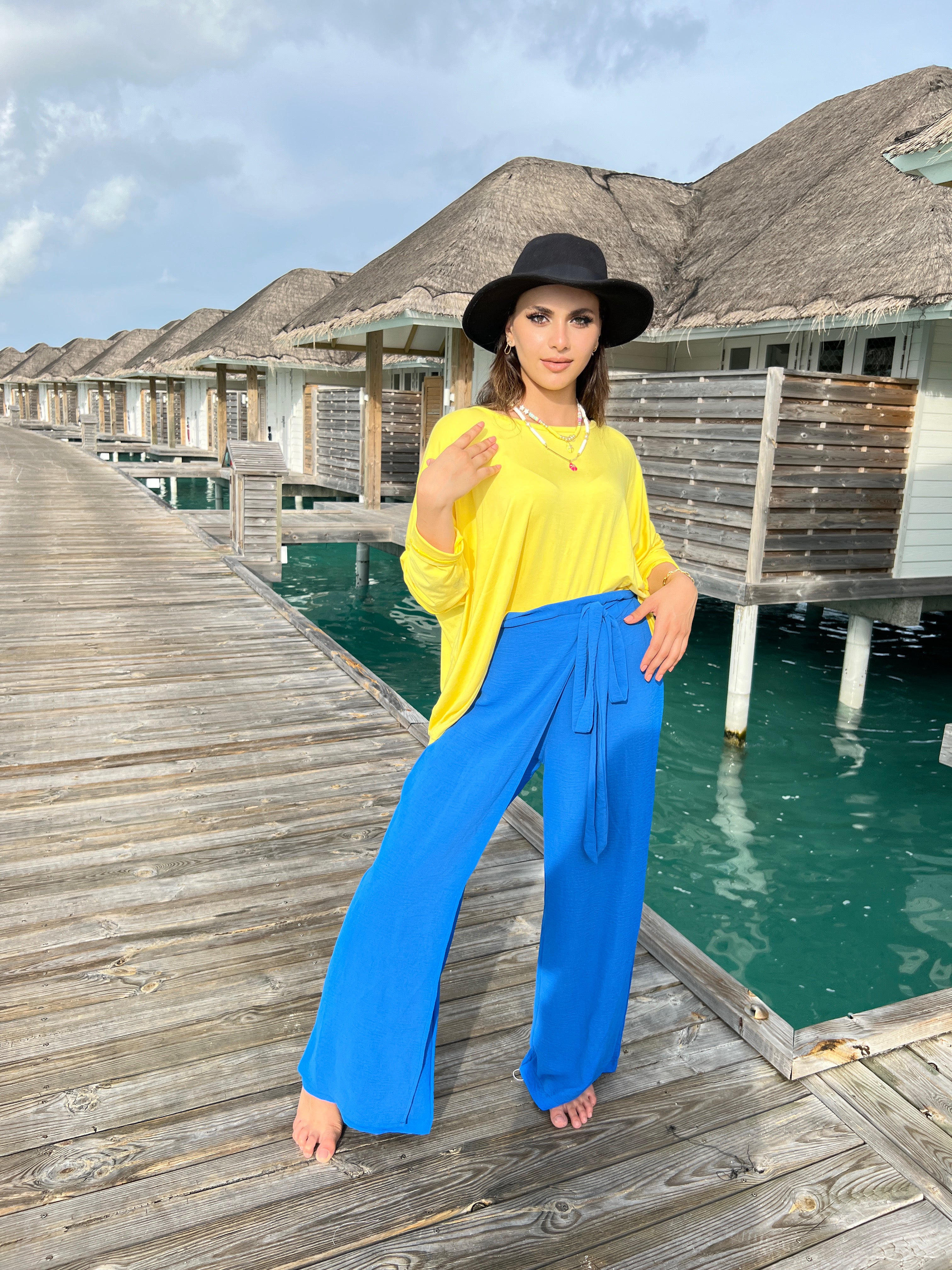 Go Comfy Set Top Yellow