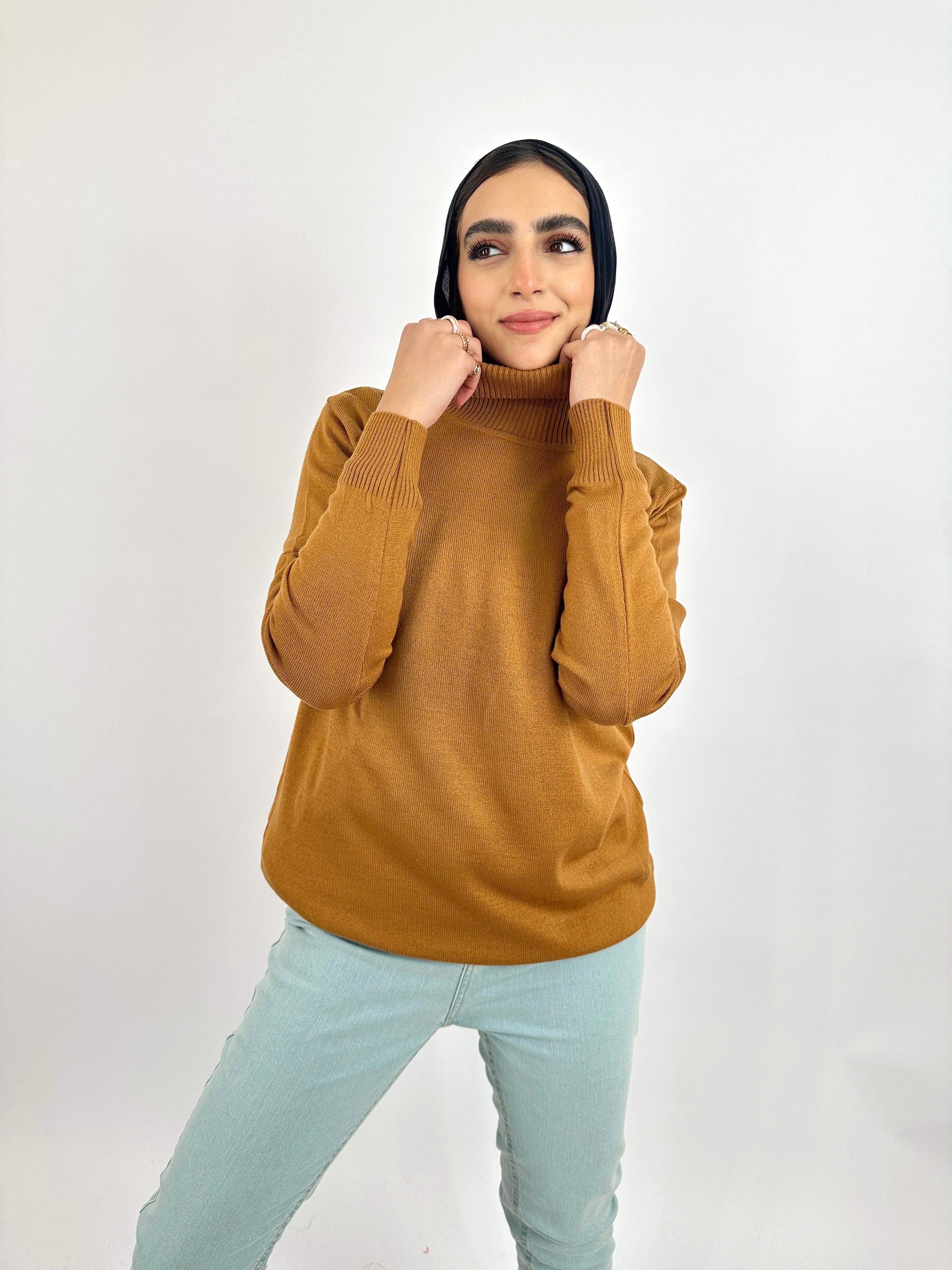 New Turtle Neck Carmel