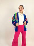 Winter New Wide Pants Fuchsia